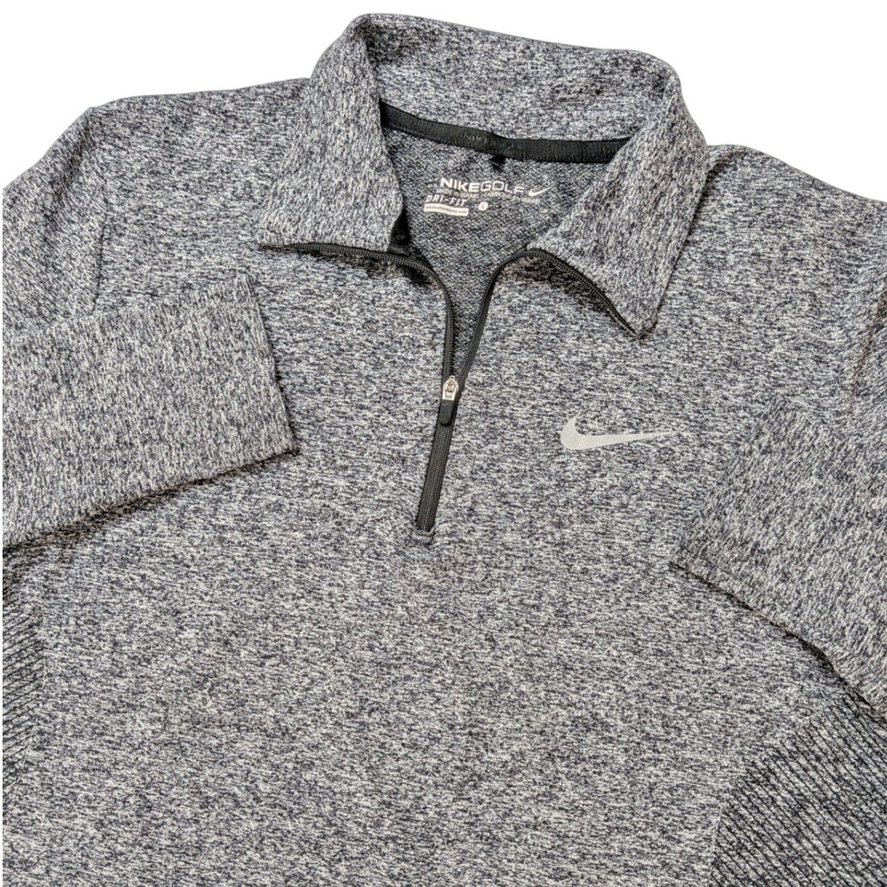 Nike Golf Dri-FIT Quarter Zip Men's L Grayโ Innisbrook Logo Pullover